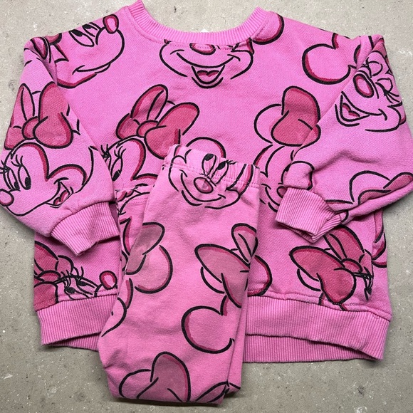Zara Matching Sets Zara Disney Minnie Mouse Pink Set 218 Months